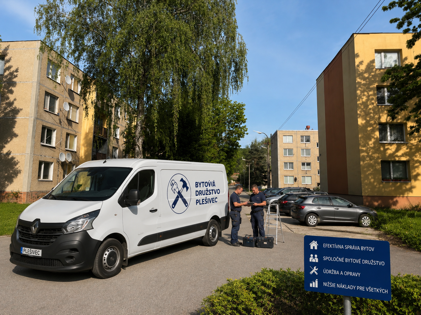 3) Efektívna správa bytov, vytvorenie SPOLOČNÉHO BYTOVÉHO DRUŽSTVA