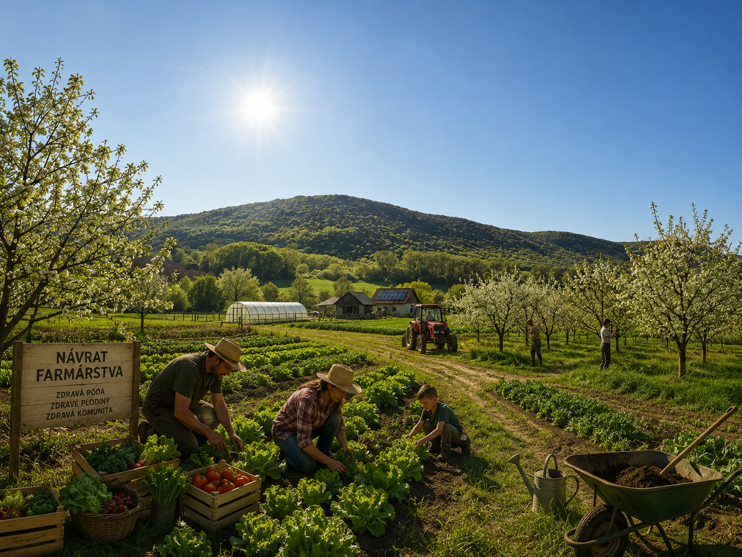 NÁVRAT POĽNOHOSPODÁRSTVA A FARMÁRSTVA do života obce