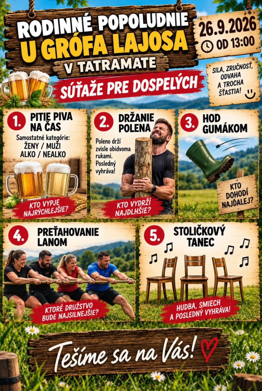 Súťaže pre dospelých