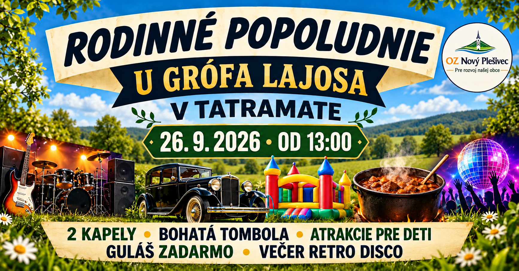 Pozvánka na rodinné popoludnie